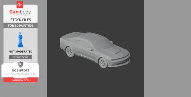 Dodge EV - Scale Vehicle STL