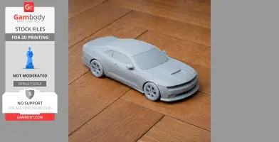 Dodge EV - Scale Vehicle STL