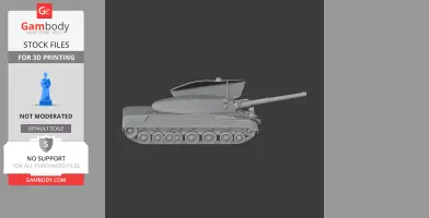 Obiekt 277 - Tank Model STL
