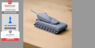 Obiekt 277 - Tank Model STL