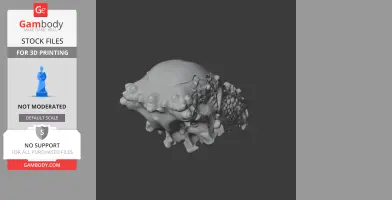 Vectisaurus Skull - Skull Replica STL
