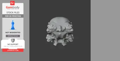 Vectisaurus Skull - Skull Replica STL