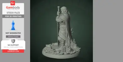Leper - Darkest Dungeon II - Character Figure STL