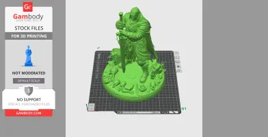 Leper - Darkest Dungeon II - Character Figure STL