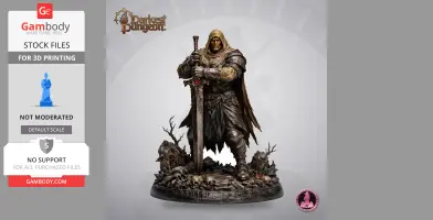 Leper - Darkest Dungeon II - Character Figure STL