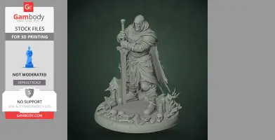 Leper - Darkest Dungeon II - Character Figure STL