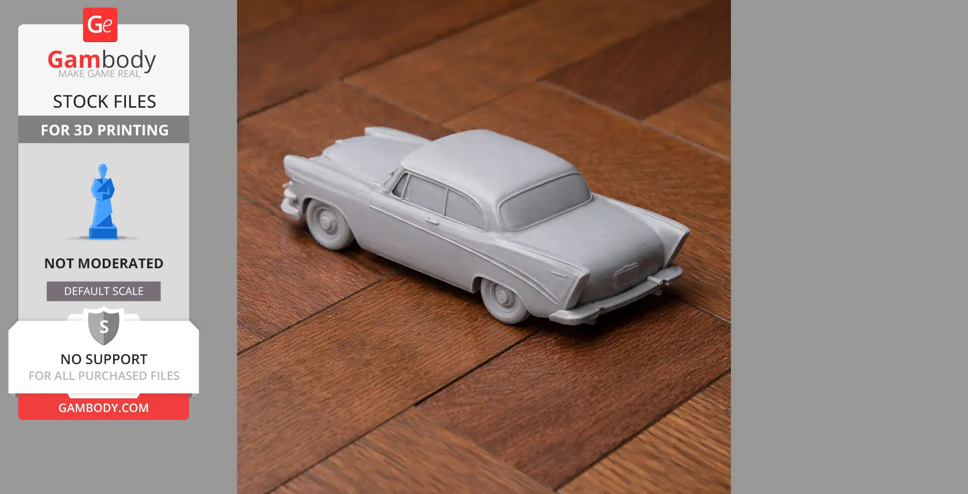 Dodge Lancer - Scale Vehicle STL