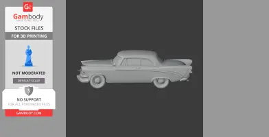 Dodge Lancer - Scale Vehicle STL