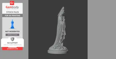 Saint Ariadne of Phrygia - Devotional Statue - STL 3D Print