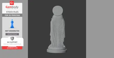 Saint Ariadne of Phrygia - Devotional Statue - STL 3D Print