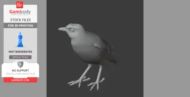 Bank myna - Prehistoric Animal STL