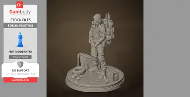 The Driver - Pacific Drive - Character Figure STL