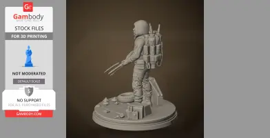 The Driver - Pacific Drive - Character Figure STL