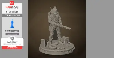 The Driver - Pacific Drive - Character Figure STL