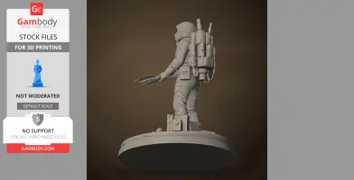The Driver - Pacific Drive - Character Figure STL