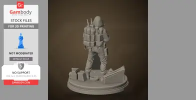 The Driver - Pacific Drive - Character Figure STL