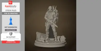 The Driver - Pacific Drive - Character Figure STL