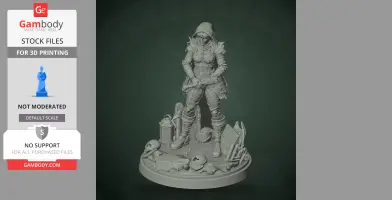 Runaway - Darkest Dungeon II - Character Figure STL