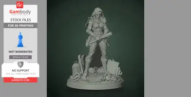 Runaway - Darkest Dungeon II - Character Figure STL