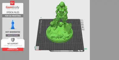 Runaway - Darkest Dungeon II - Character Figure STL