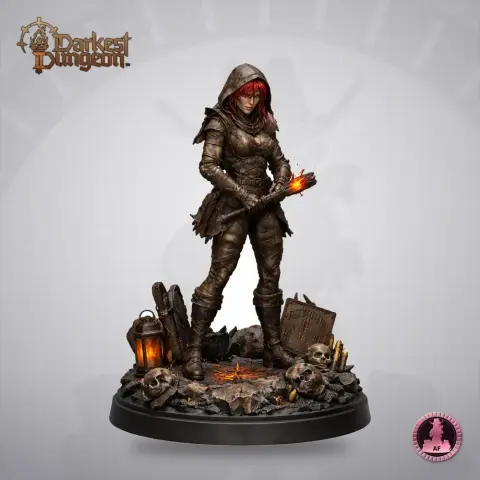Runaway - Darkest Dungeon II - Character Figure STL