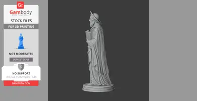 Saint Aristides of Athens - Devotional Statue - STL 3D Print