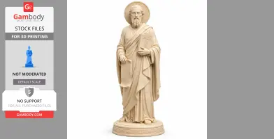 Saint Aristides of Athens - Devotional Statue - STL 3D Print