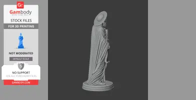 Saint Aristides of Athens - Devotional Statue - STL 3D Print