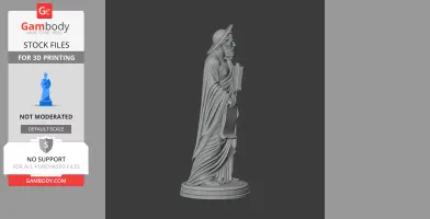Saint Aristides of Athens - Devotional Statue - STL 3D Print