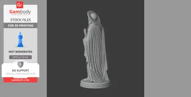 Saint Aristides of Athens - Devotional Statue - STL 3D Print