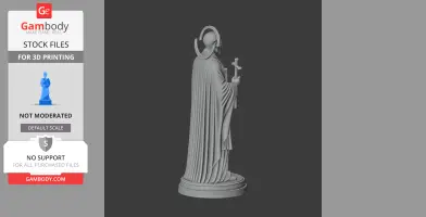 Saint Arnold Janssen - Devotional Statue - STL 3D Print