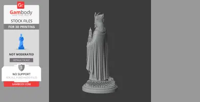 Saint Arnold of Arnoldsweiler - Devotional - STL 3D Print