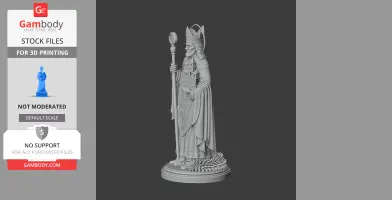 Saint Arnold of Arnoldsweiler - Devotional - STL 3D Print