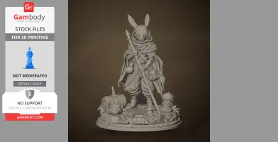 Scavenger - Rain World - Character Figure STL