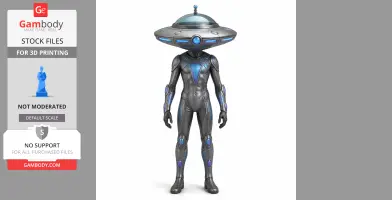 Martian Saucer - Terraria Figurine - Character Figure STL