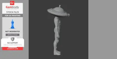 Martian Saucer - Terraria Figurine - Character Figure STL