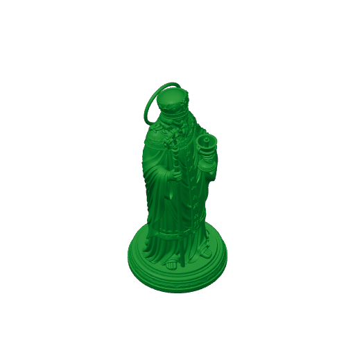 Saint Arnulf of Metz - Devotional Statue.3mf