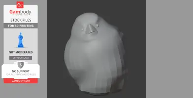 Bannerman's weaver - Prehistoric Animal STL