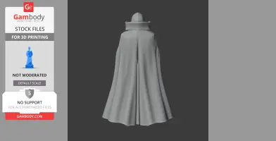 Mask of the Red Death - Vampire - Character Figure STL