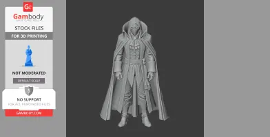 Mask of the Red Death - Vampire - Character Figure STL