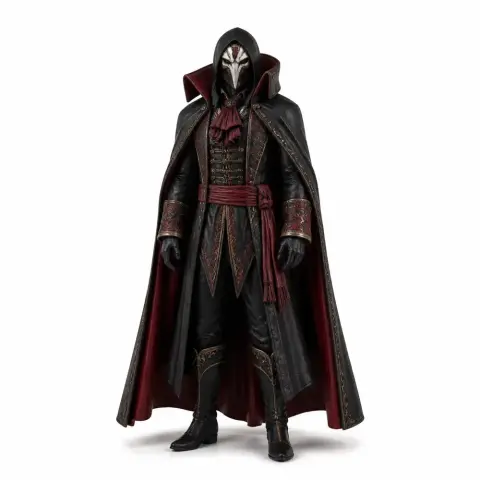 Mask of the Red Death - Vampire - Character Figure STL