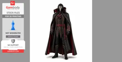 Mask of the Red Death - Vampire - Character Figure STL