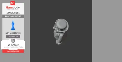 Mausoleums Ghost - Cuphead Figurine - Character Figure STL