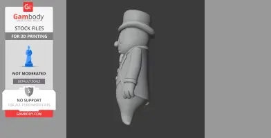 Mausoleums Ghost - Cuphead Figurine - Character Figure STL
