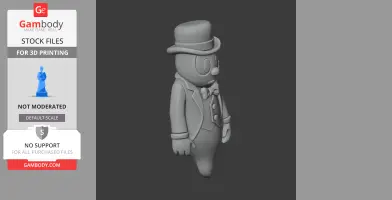 Mausoleums Ghost - Cuphead Figurine - Character Figure STL