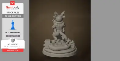 Artificer - Rain World - Character Figure STL
