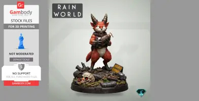 Artificer - Rain World - Character Figure STL