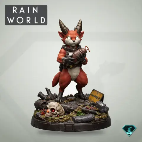 Artificer - Rain World - Character Figure STL