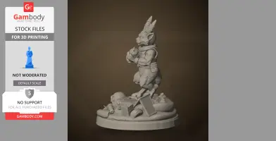 Artificer - Rain World - Character Figure STL