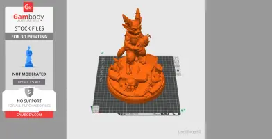 Artificer - Rain World - Character Figure STL